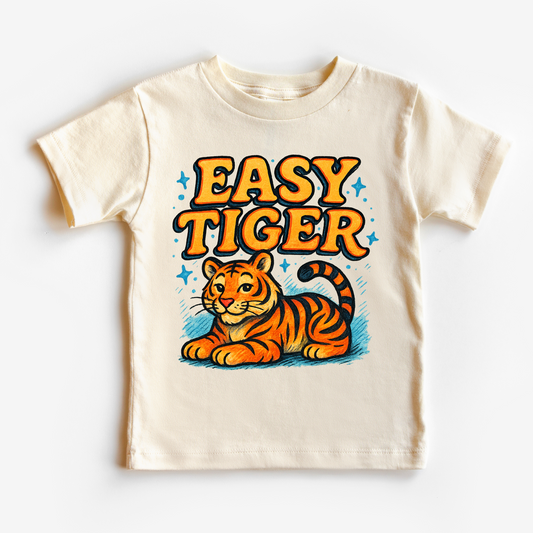 Easy Tiger Funny Shirt - Kids Tee