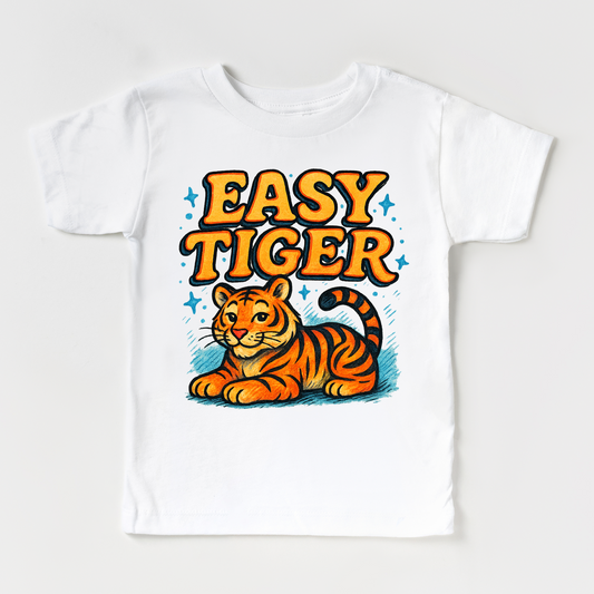 Easy Tiger Funny Shirt - Kids Tee