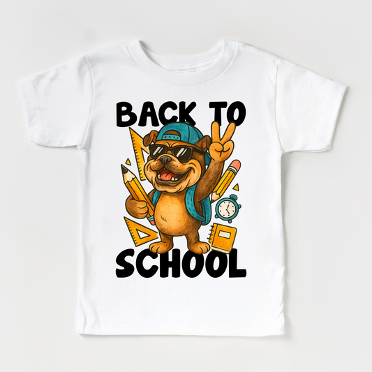 Back To School Bulldogs Mascot Shirt - Back To School Tee