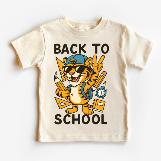 Back To School Tigers Mascot Shirt - Back To School Tee