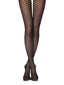Conte Roxy 20 Den - Fantasy Women's Tights with a pattern of large rhombus (18С-12СП)