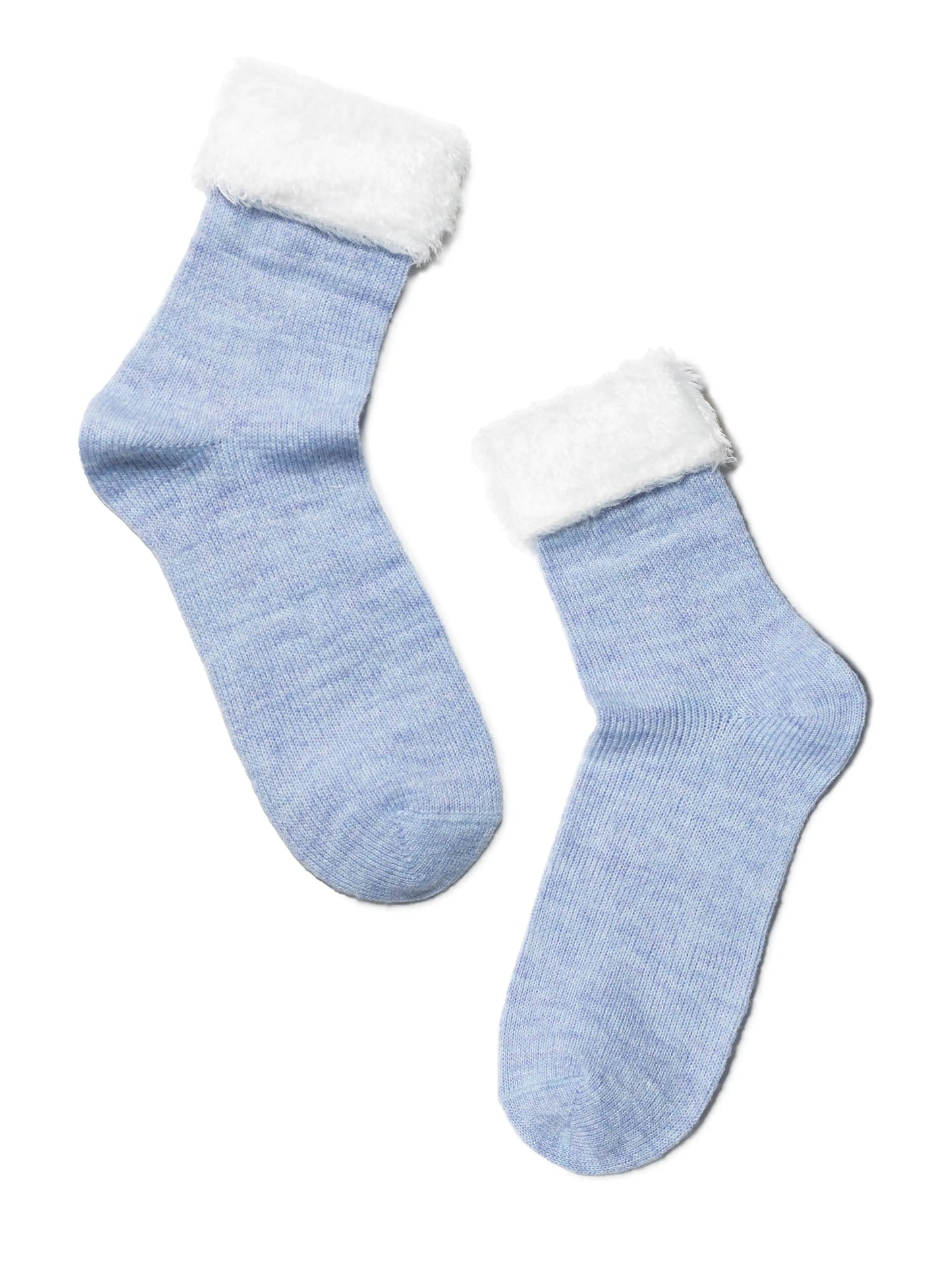 Conte Comfort #17S-173SP(000) - 1 pair Warm Polyamide Women's Socks with Lapel