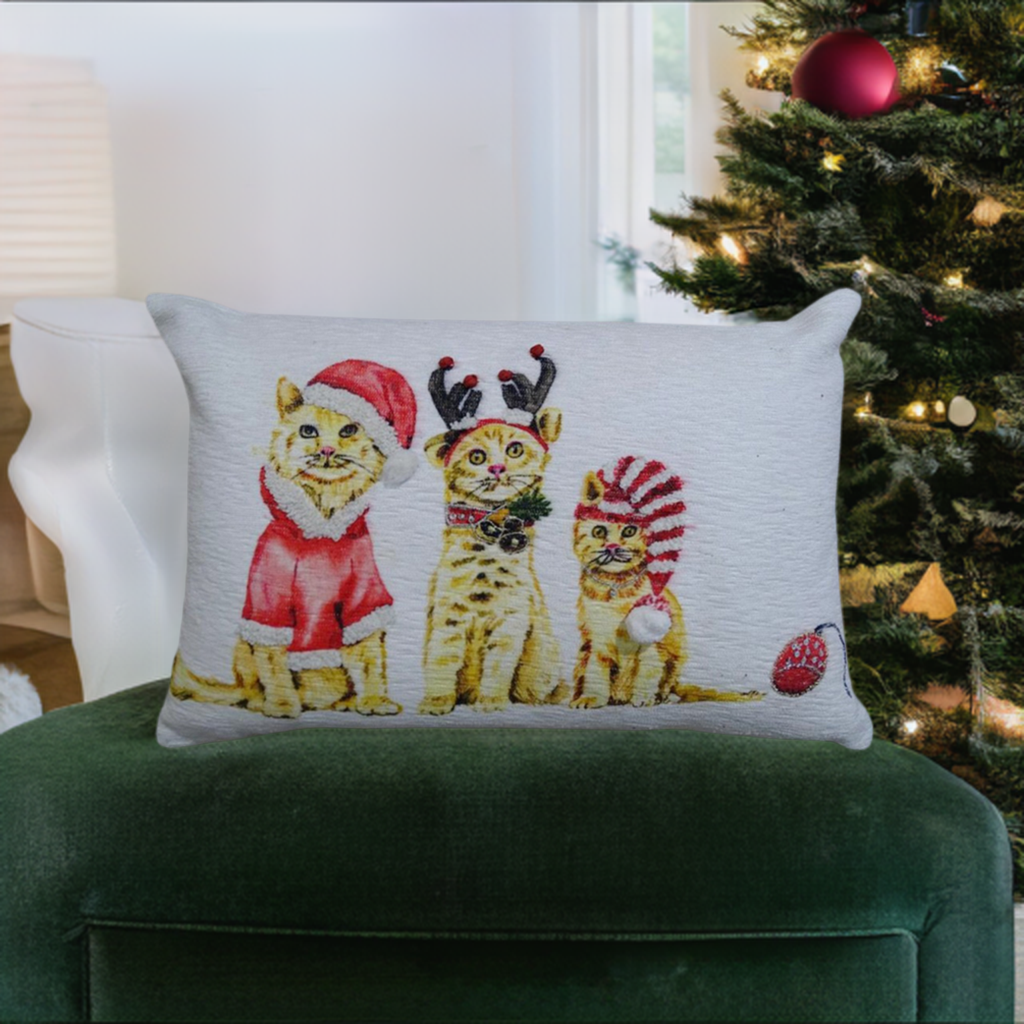 Christmas Throw Pillow for couch 14"x 20"