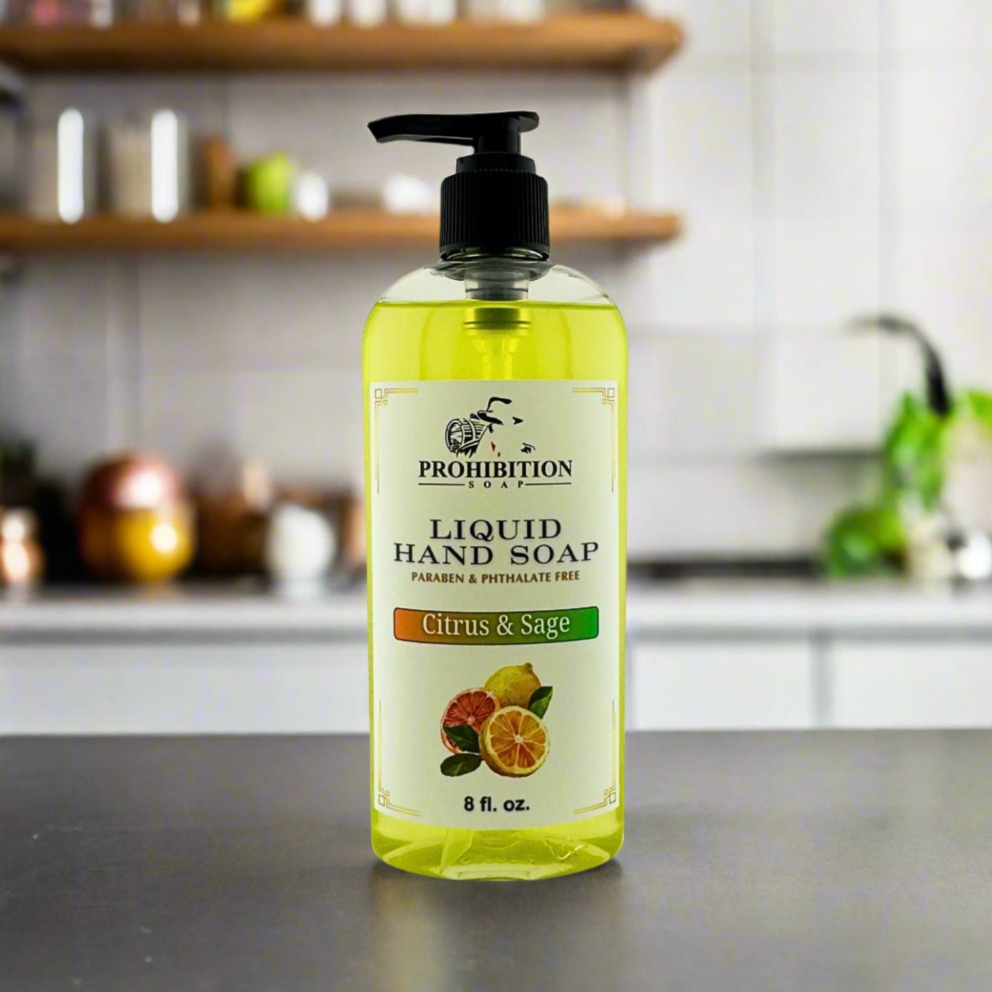 Citrus & Sage Liquid Hand Soap