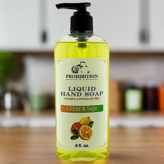 Citrus & Sage Liquid Hand Soap