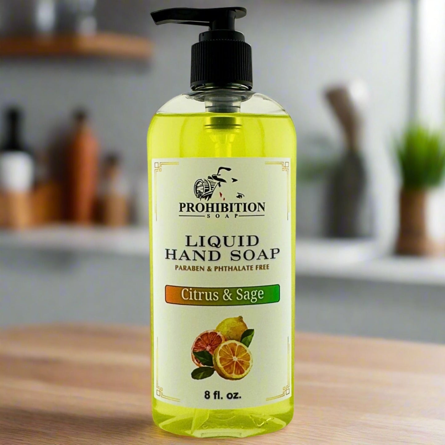 Citrus & Sage Liquid Hand Soap