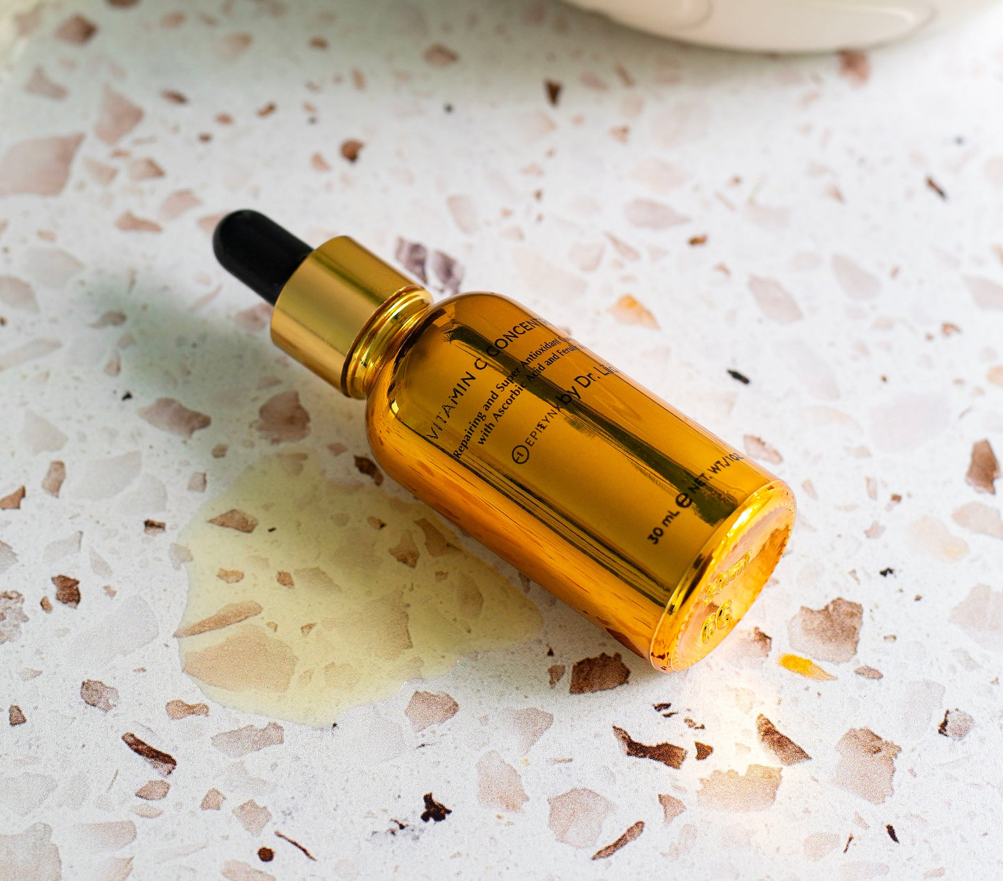 Brightening Vitamin C Glow Serum for Sensitive & Dry Skin – Vegan, Gluten-Free, Anti-Aging, Fragrance-Free