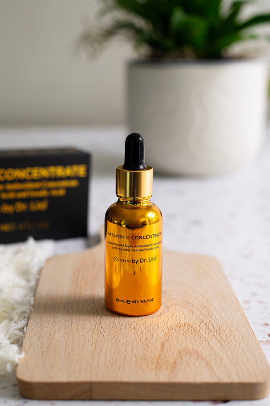 Brightening Vitamin C Glow Serum for Sensitive & Dry Skin – Vegan, Gluten-Free, Anti-Aging, Fragrance-Free