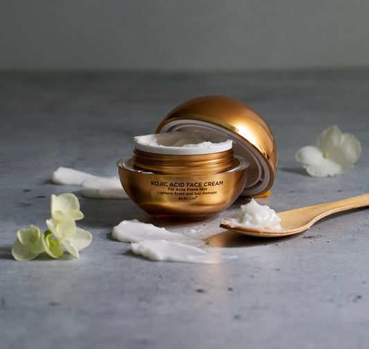 Kojic Acid Brightening Face Cream – Vegan, Gluten-Free & Acne-Prone Skin Friendly