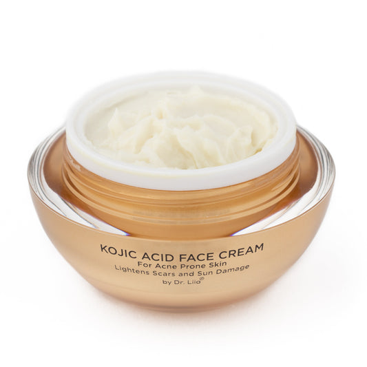 Kojic Acid Brightening Face Cream – Vegan, Gluten-Free & Acne-Prone Skin Friendly