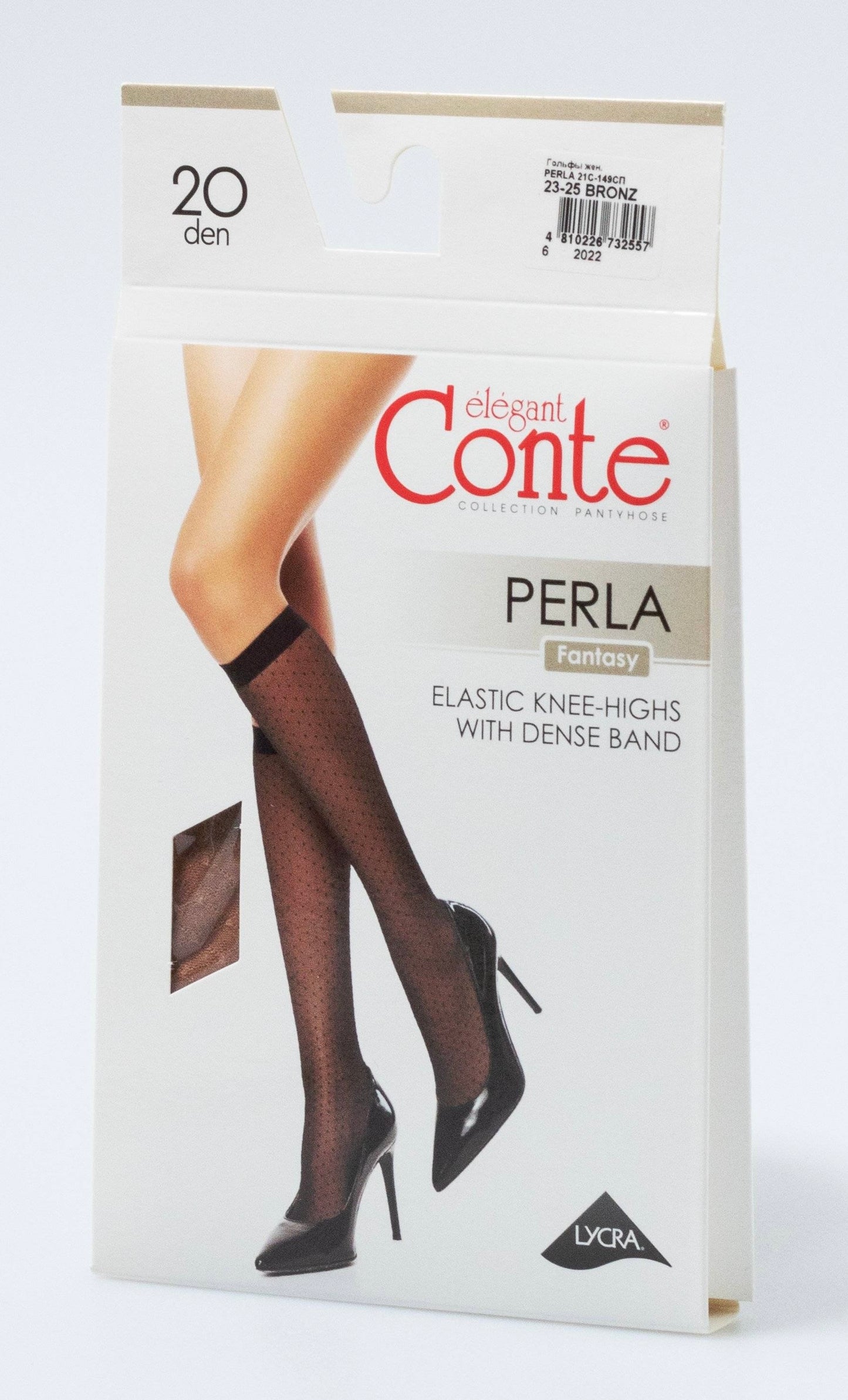 Conte Perla 20 Den - Fantasy Knee-Highs for Women (21C-149SP)