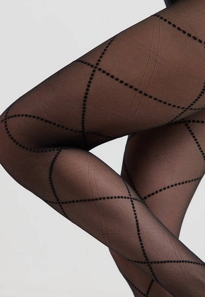 Conte Galerie 20 Den - Fantasy Women's Tights with imitation lacing (20S-89SP)