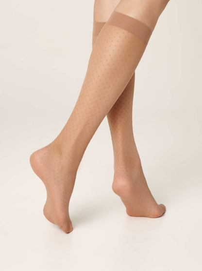 Conte Perla 20 Den - Fantasy Knee-Highs for Women (21C-149SP)