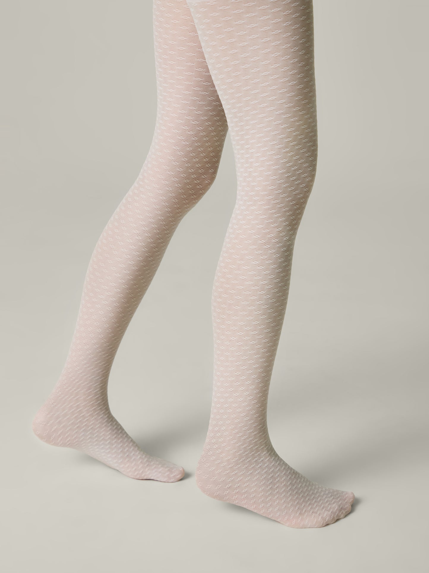 Conte Julia 30 Den - Fantasy Tights for Girls with Lace Geometric Pattern - 4yr. 6yr. 8yr. 10yr. 12yr. (24S-167SP)