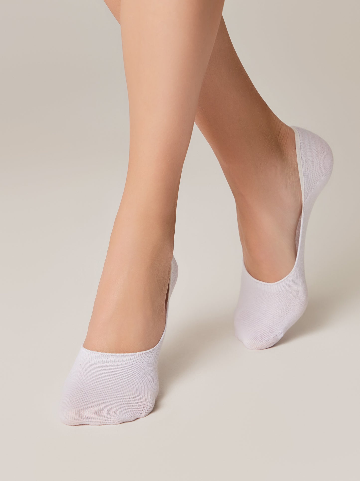 Conte Classic #16S-12SP - 1 pair Cotton Women's Footlets