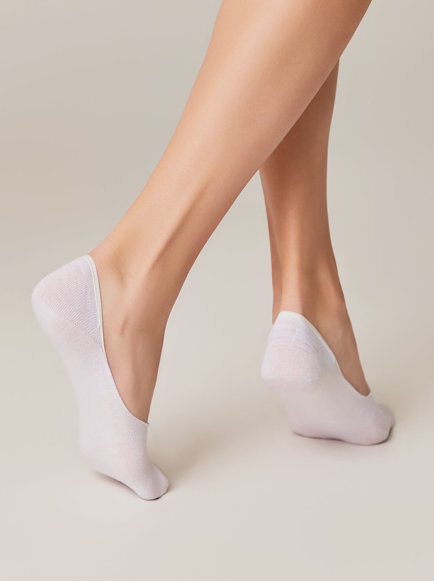 Conte Classic #16S-12SP - 1 pair Cotton Women's Footlets