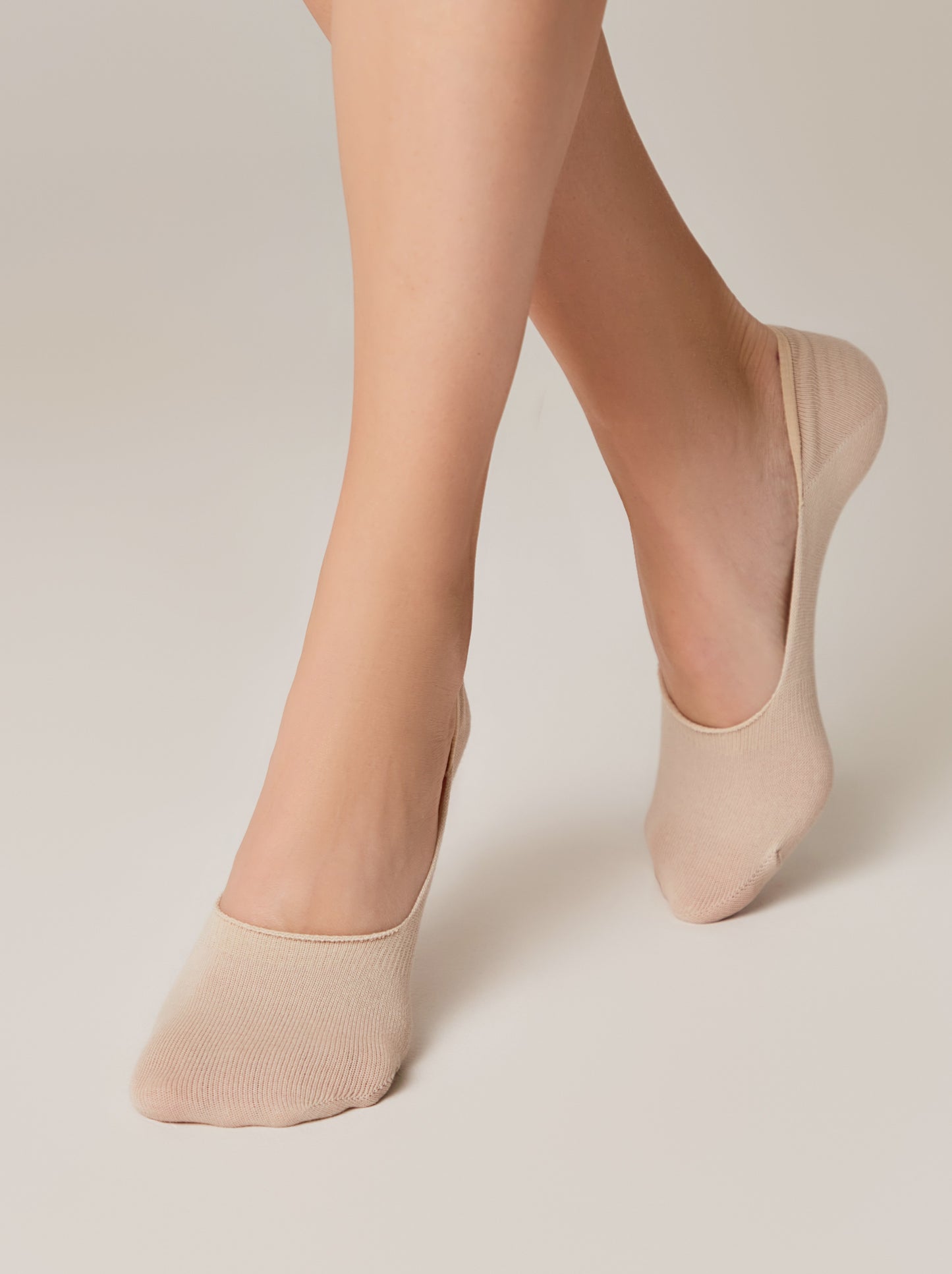 Conte Classic #16S-12SP - 1 pair Cotton Women's Footlets