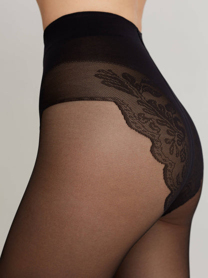 Conte Bikini Soft 20 Den - Classic Women's Tights with Laced Panties (8S-34SP)