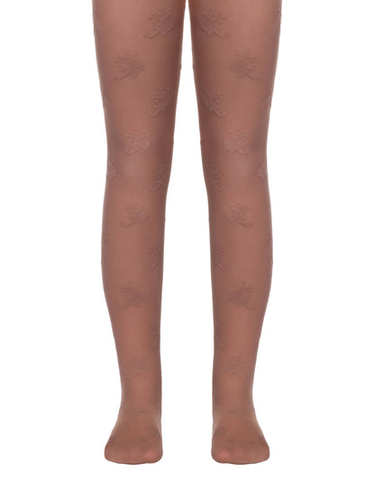 Conte Lissa 20 Den - Fantasy Thin Tights for Girls with a "flower umbrellas" - 4yr. (14С-8СП)
