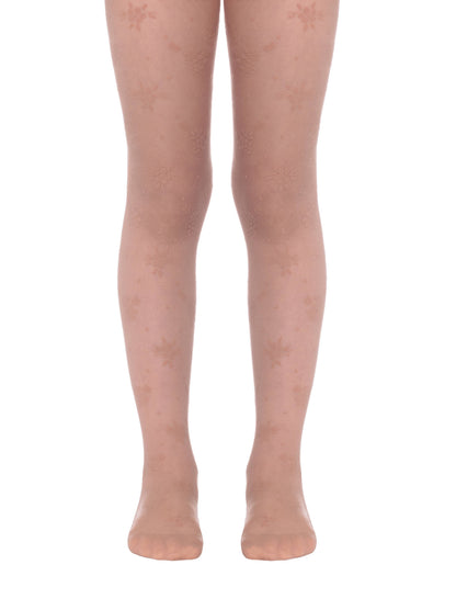 Conte Lucia 20 Den - Fantasy Thin Tights for Girls with a "flowers & polka dots" - 4yr. 6yr. 8yr. 10yr. (16С-47СП)