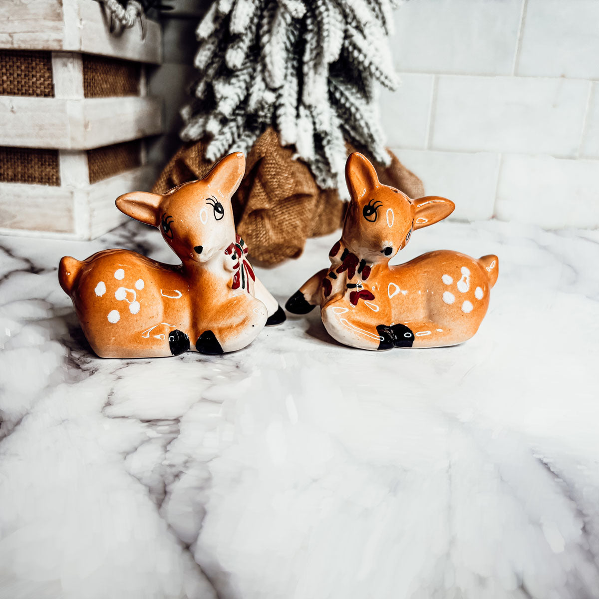 Reindeer Salt & Pepper Shakers