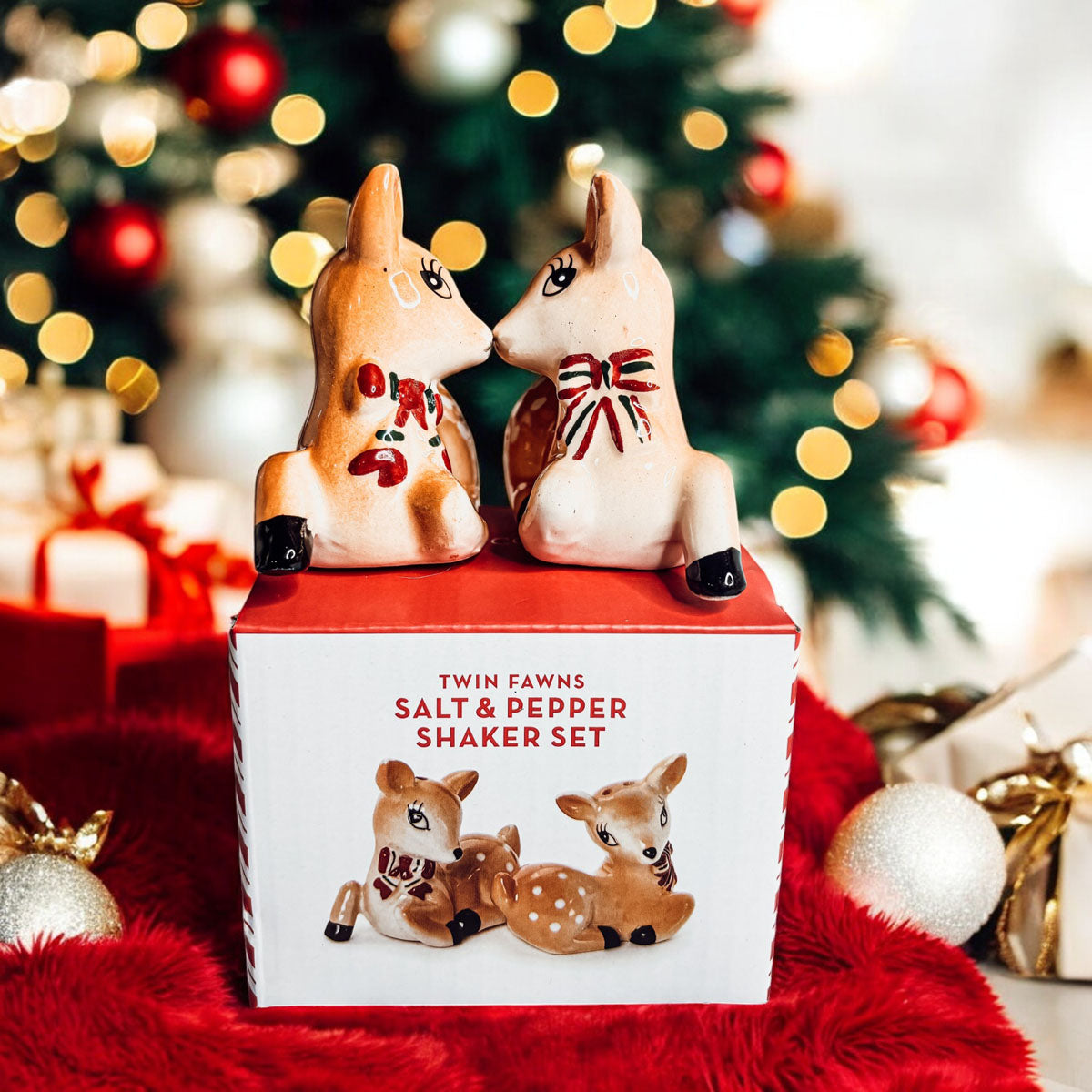Reindeer Salt & Pepper Shakers