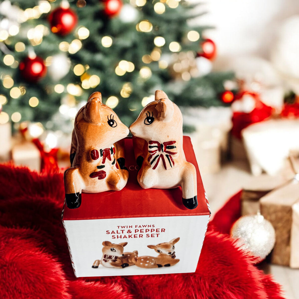 Reindeer Salt & Pepper Shakers