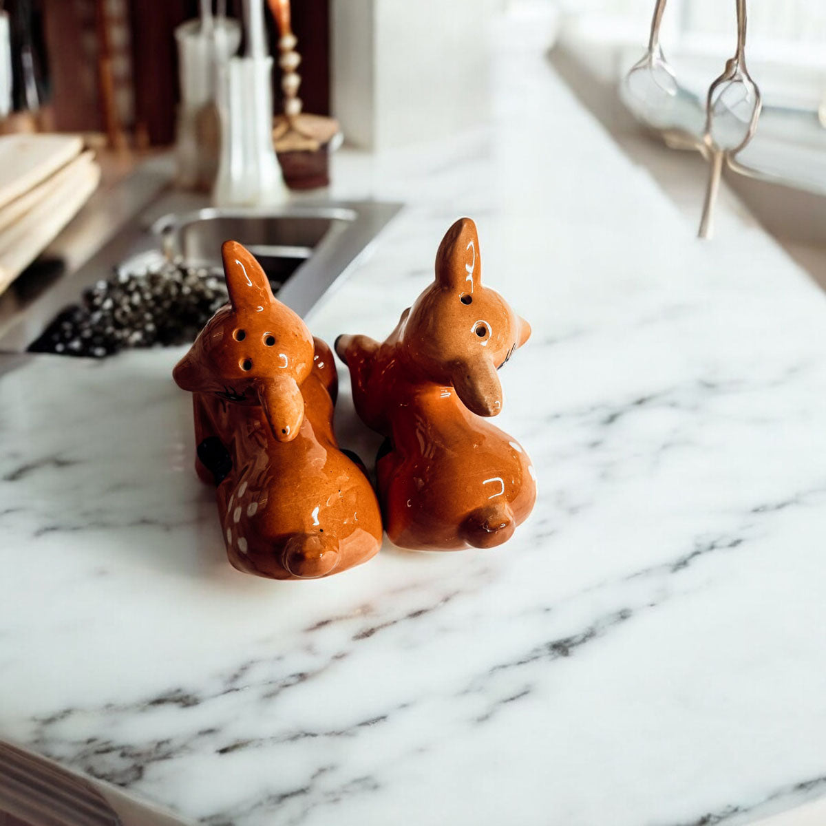 Reindeer Salt & Pepper Shakers