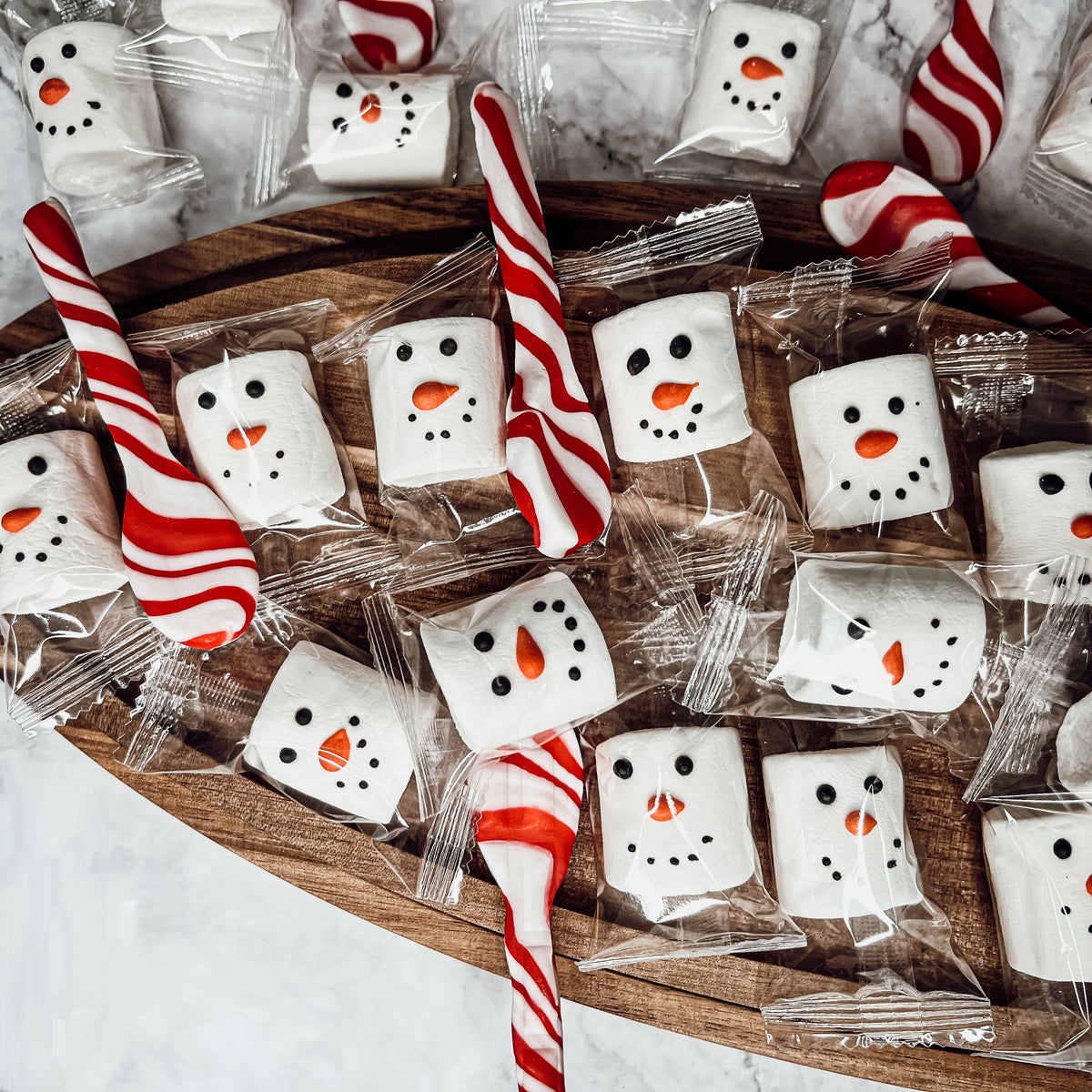 Snowman Marshmallows 24