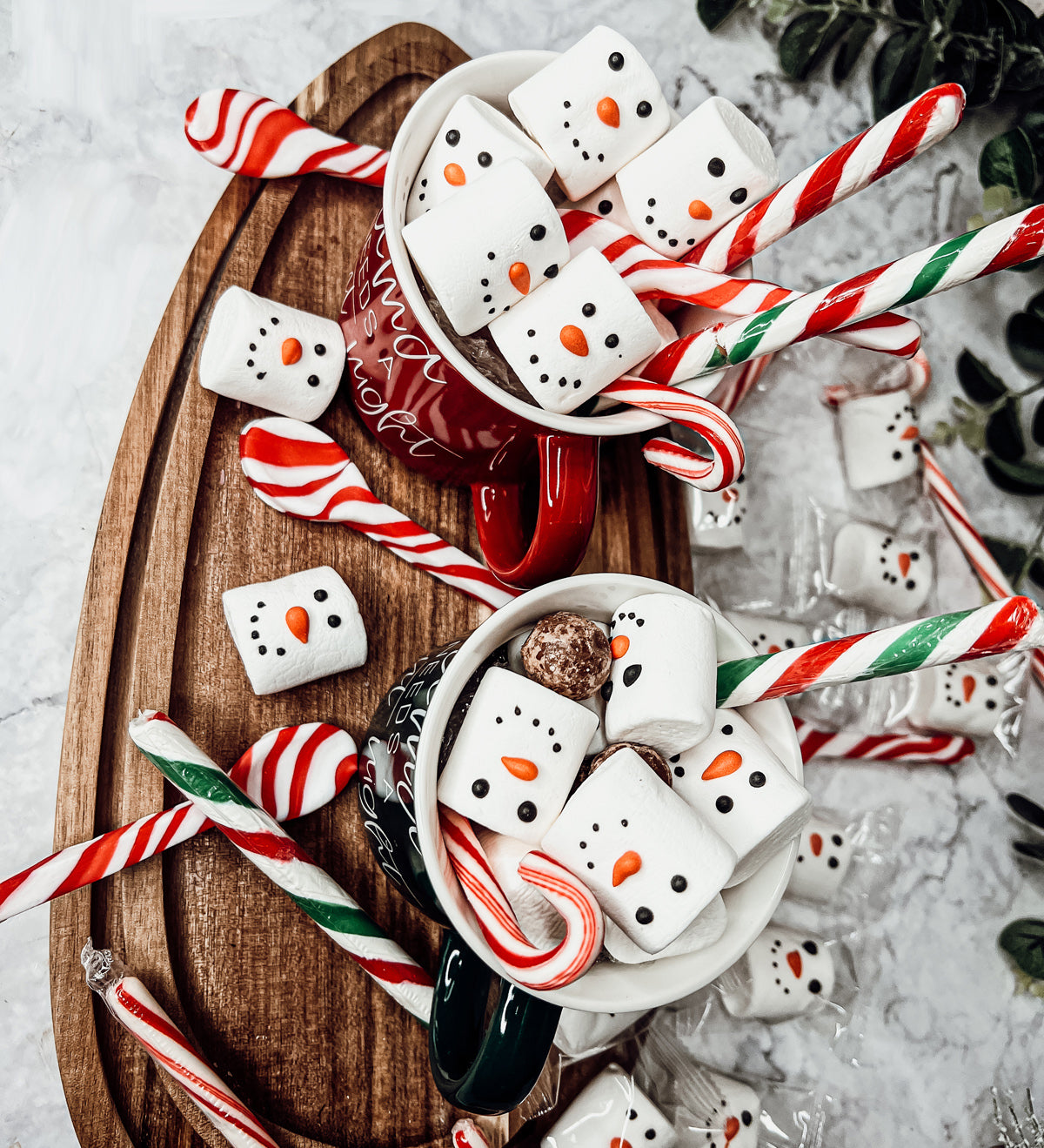 Snowman Marshmallows 24