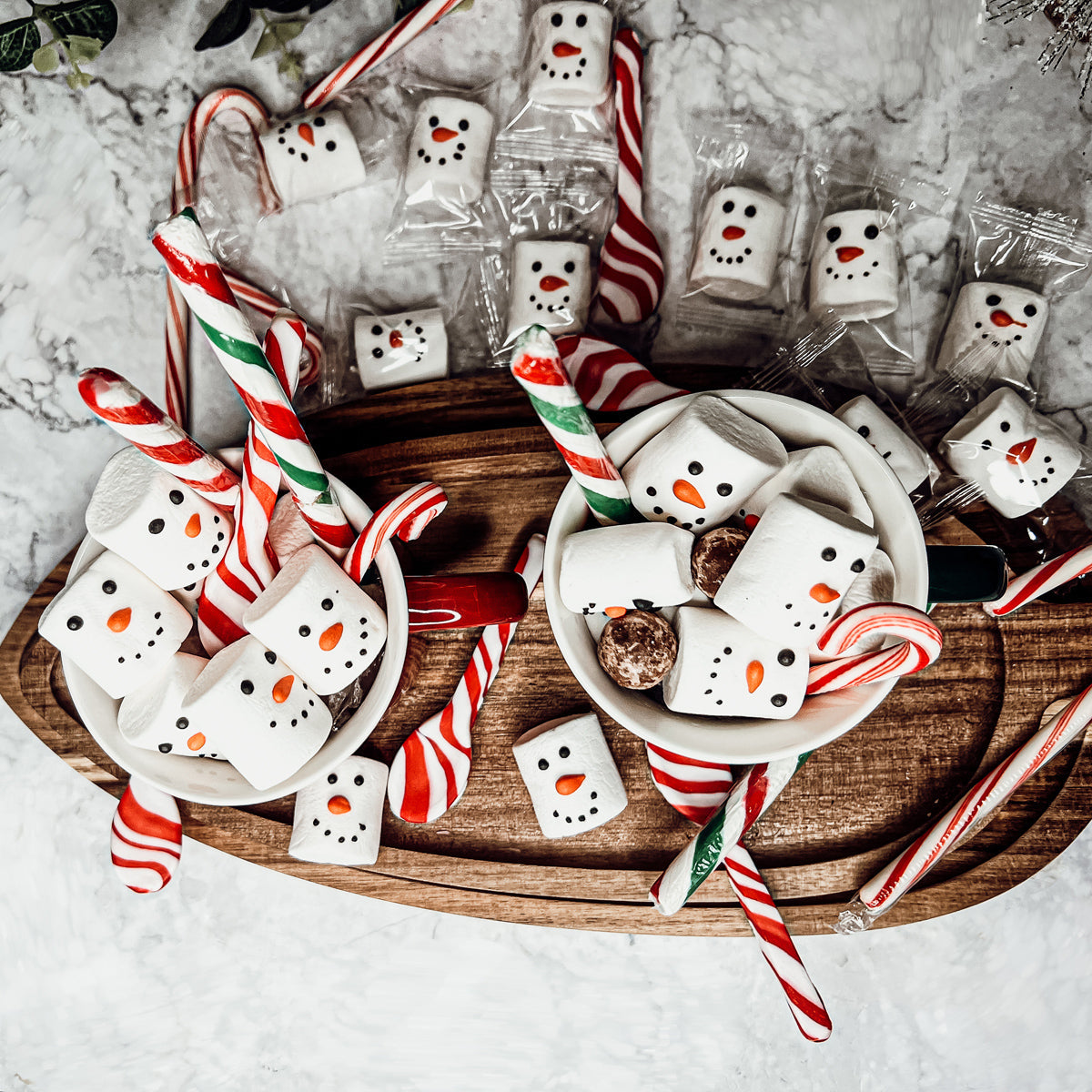 Snowman Marshmallows 24