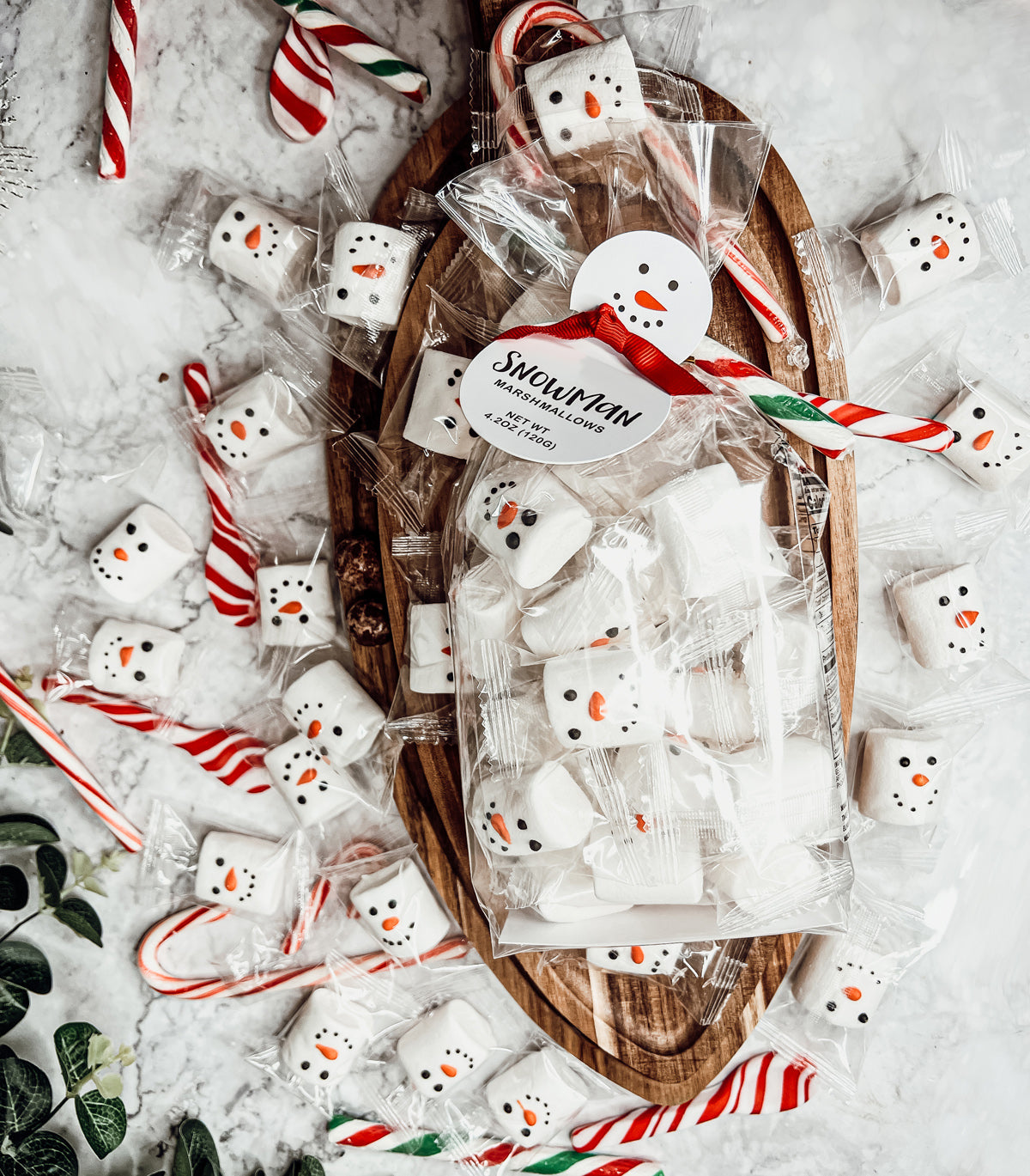 Snowman Marshmallows 24