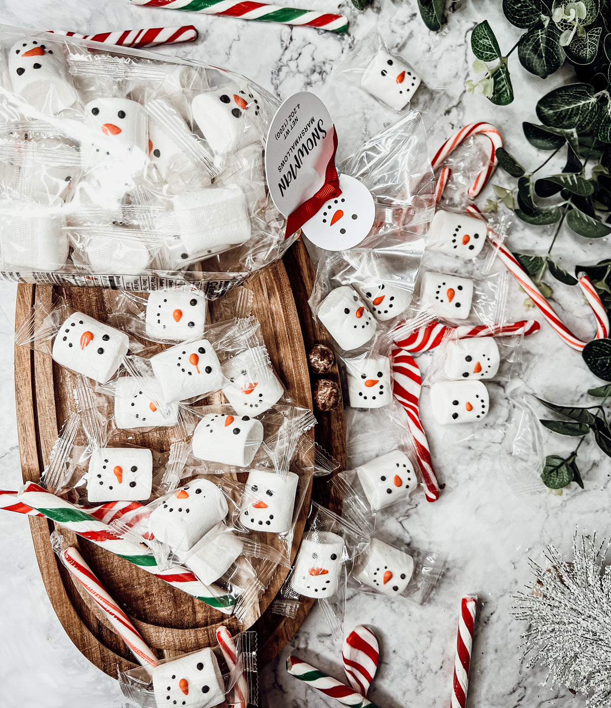 Snowman Marshmallows 24