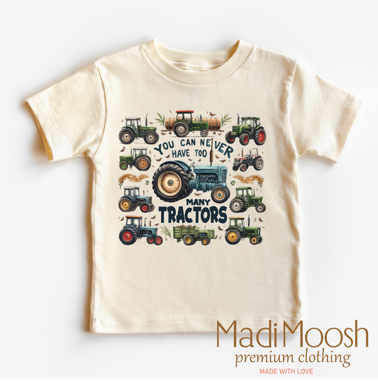 You Can Never Have Too Many Farm Tractors Shirt - Framer Tee