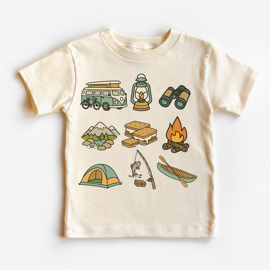Happy Camper Camping Shirt - Camp Tee