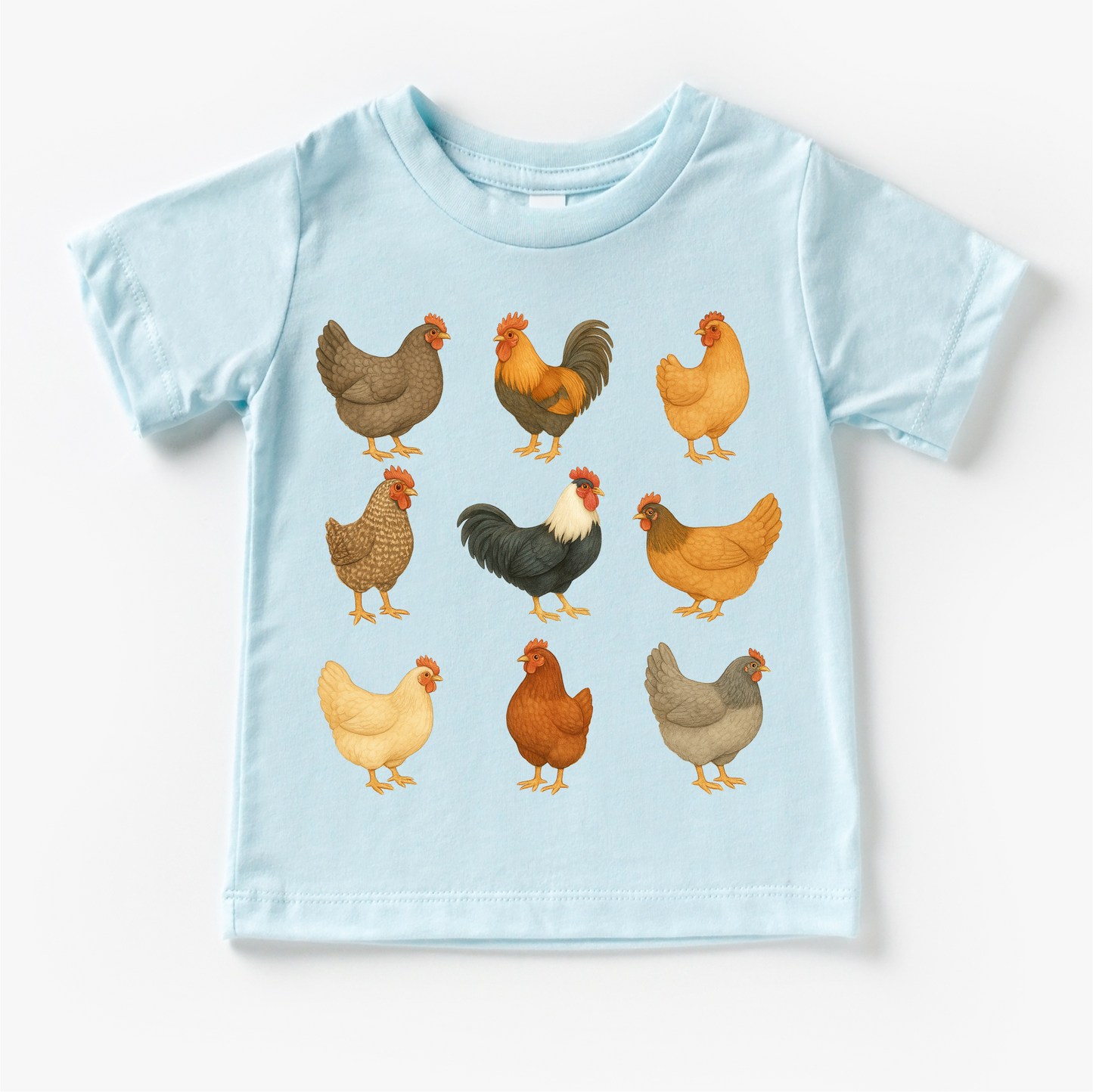 Chicken Rooster Farm Shirt - Country Chicken Tee