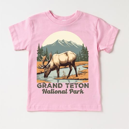 Grand Teton National Park Shirt - Outdoor Camping Tee