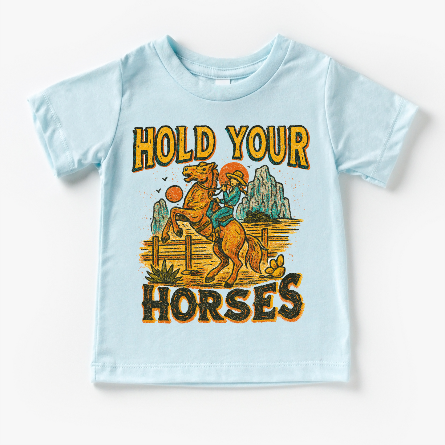 Hold Your Horses Country Western Shirt - Western Tee - MU96