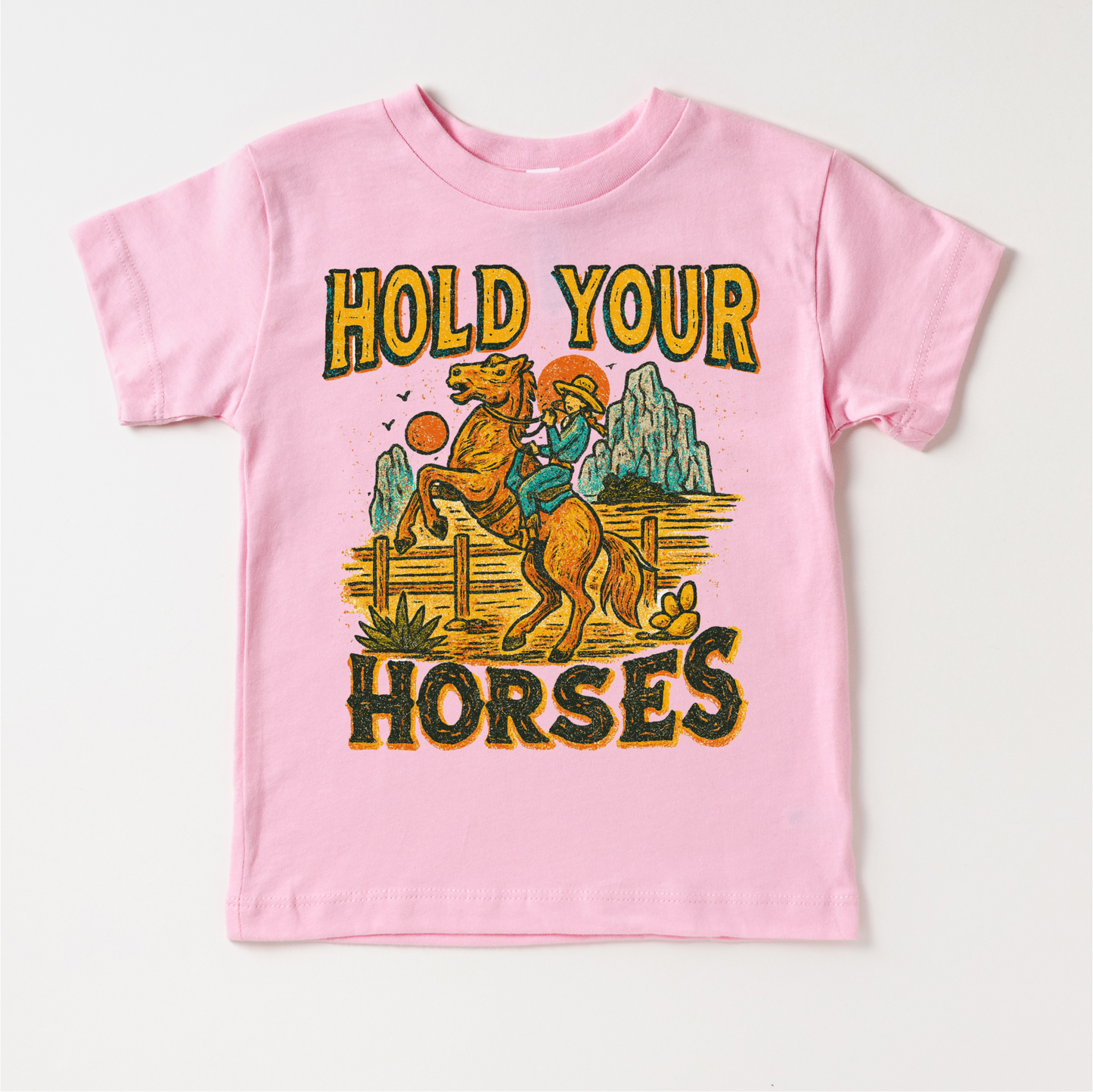 Hold Your Horses Country Western Shirt - Western Tee - MU96