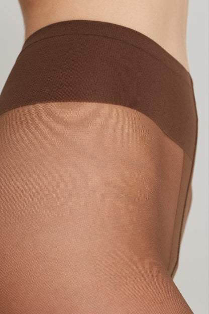 Conte Top 20 Den - Classic Women's Tights Sheer to Waist T-top Low Waist (8S-29SP)