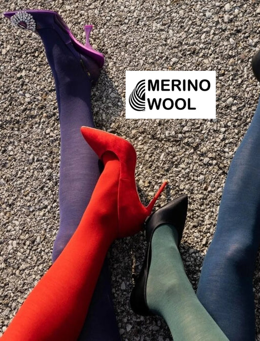 Trasparenze (Italy) Gennifer 100 Den - Soft Merino 60% Wool Women's Tights