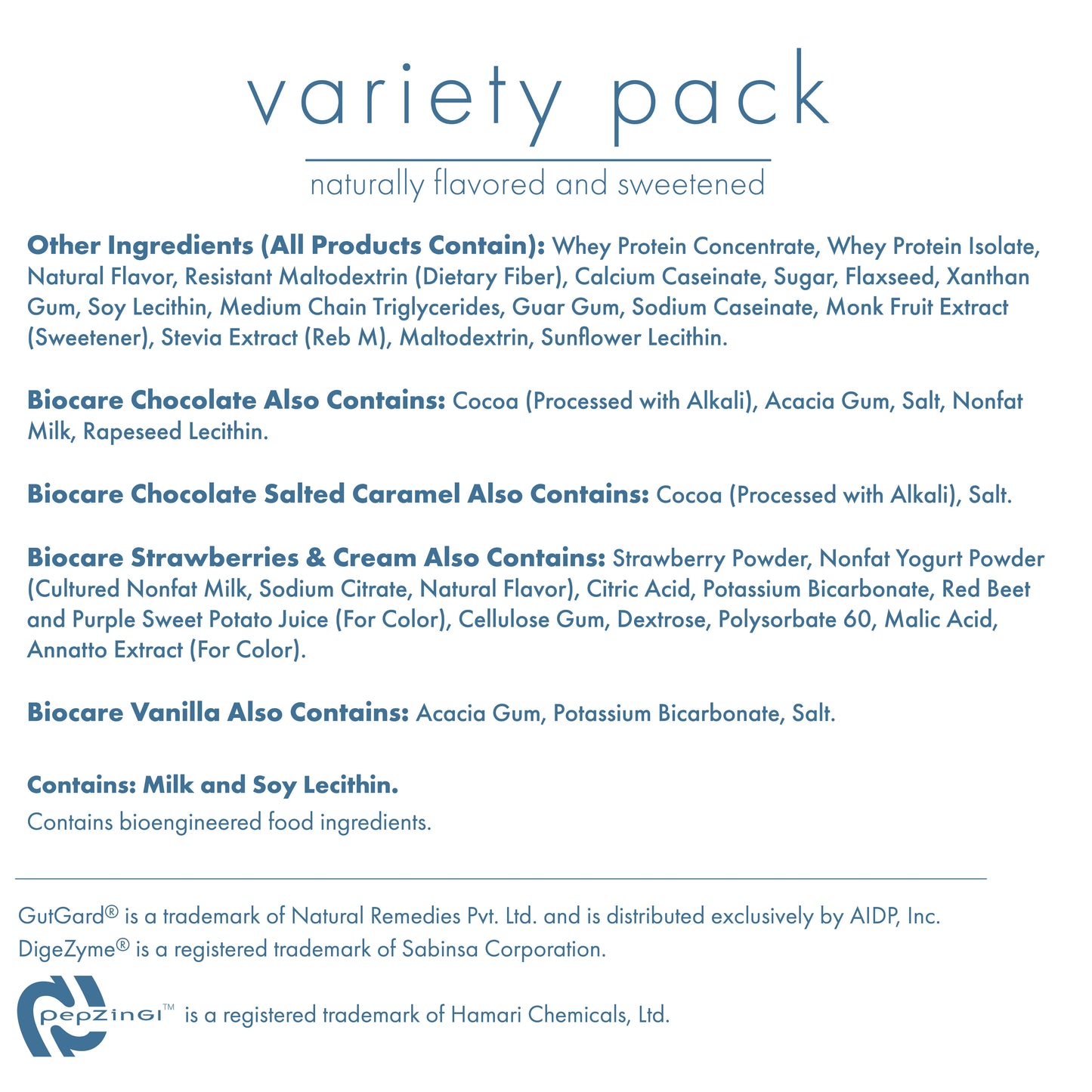 30G Protein Beverage Variety Pack (7-Count)