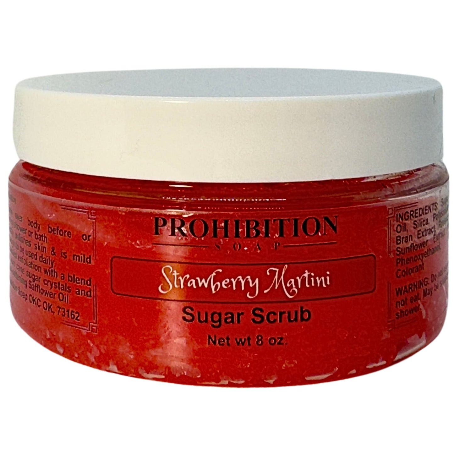 Strawberry Martini Sugar Scrub