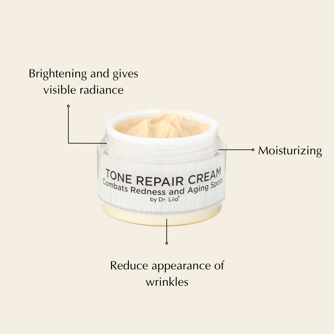 Brightening Tone Repair Cream for Dark Spots & Uneven Skin – Vegan & Gluten-Free