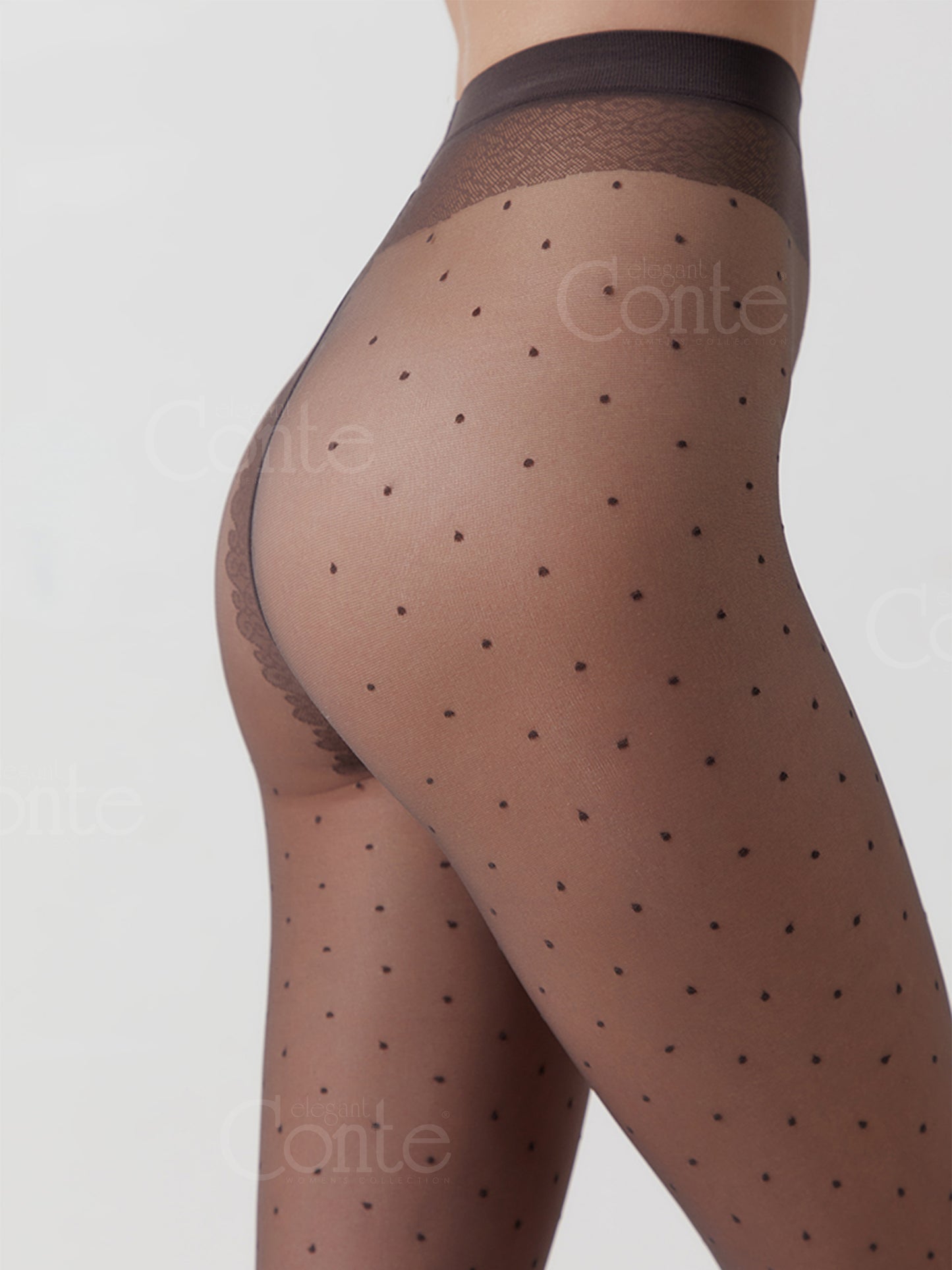 Жіночі колготки Conte Dots 20 Den - фентезійний горошок (14С-48СП)
