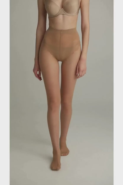 Conte Bikini Soft 20 Den - Classic Women's Tights with Laced Panties (8S-34SP)