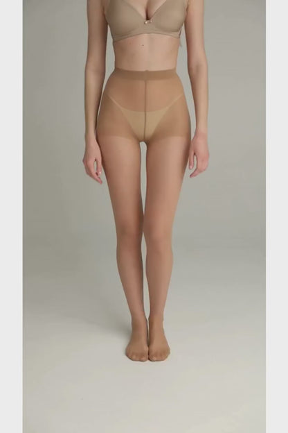 Conte Solo 15 Den - Classic Women's Pantyhose with a Reinforced Shorts (17S-89SP)