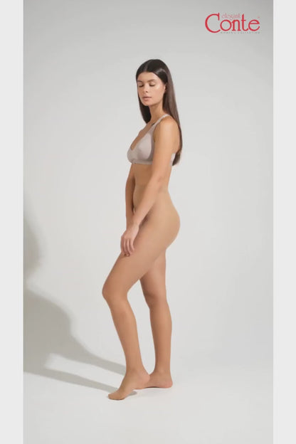 Conte Solo 15 Den - Classic Women's Pantyhose with a Reinforced Shorts (17S-89SP)