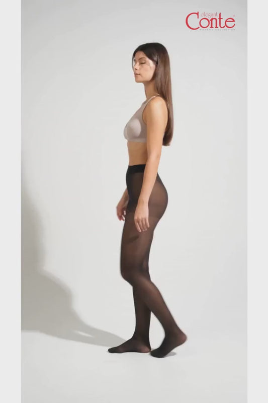 Conte Nuance 20 Den - Класичні жіночі колготки з посиленими шортами (8С-33СП)