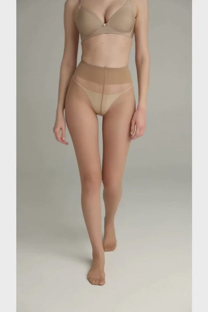 Conte Top 20 Den - Classic Women's Tights Sheer to Waist T-top Low Waist (8S-29SP)